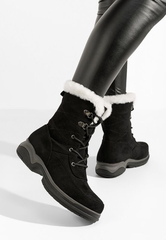 Zimske gojzerice za žene Shanika crno, Veličine: 37 - zapatos