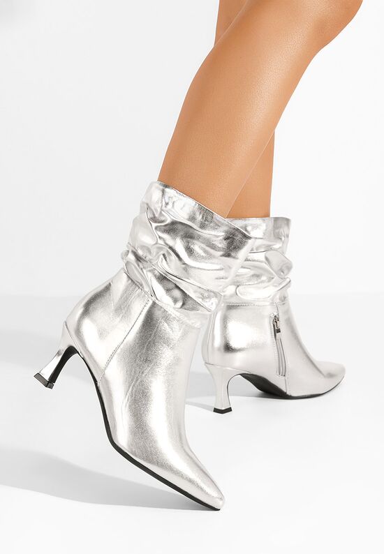Ženske čizme Farona srebrno, Veličine: 37 - zapatos