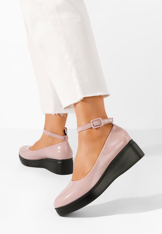 Cipele s platformom Evelyne V2 Ružičasto, Veličine: 37 - zapatos