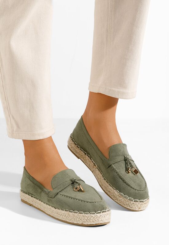 Espadrilles za ženske Lalie zeleno, Veličine: 36 - zapatos