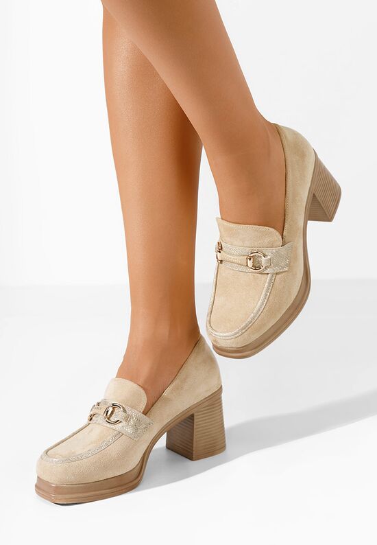 Loafers cipele Gizella kaki, Veličine: 41 - zapatos