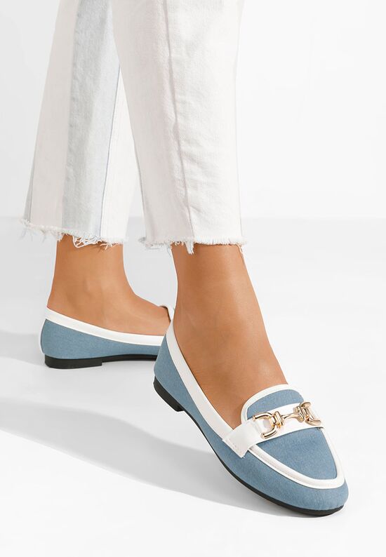 Ženske loafers Maribel svijetlo plavi, Veličine: 37 - zapatos