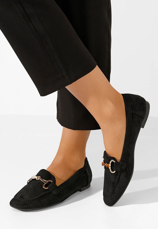 Ženske loafers Anaira crno, Veličine: 38 - zapatos