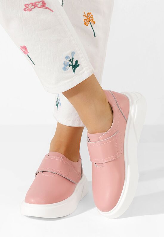 Cipele kozne casual Kally ružičasto, Veličine: 41 - zapatos